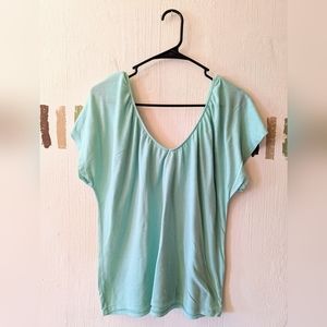 American Eagle turquoise top